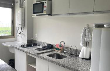 Via Première Flat Residencial Apto Inteiro próximo Centro de Convenções RioCentro - RioStay Parque Olímpico Farmasi Arena Barra Olímpica Jacarepaguá - Foto 13