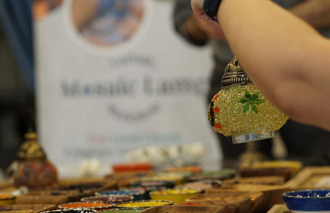 Atelier de fabrication de lampes turques à Istanbul - Photo 1