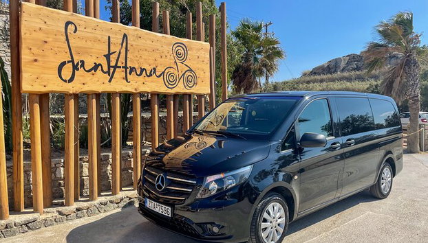 Trasferimenti VIP sull'isola di Mykonos: trasporto privato 24 ore su 24, 7 giorni su 7, solo andata - Foto 3