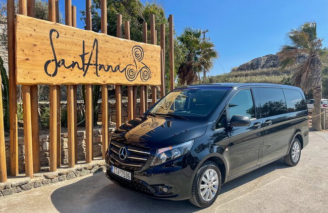 Mykonos Island VIP Transfers: Transporte privado 24 horas por dia, 7 dias por semana, 1 via - Foto 3