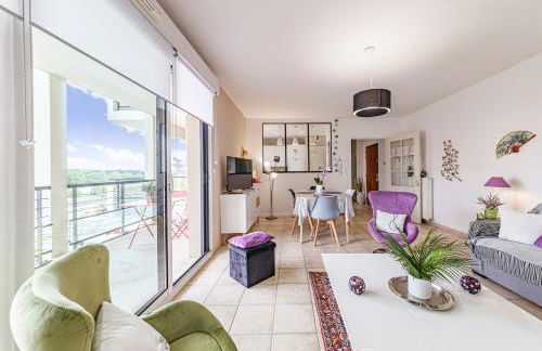 L'Aragon - Wifi - Balcon vue La Maine - Foto 6