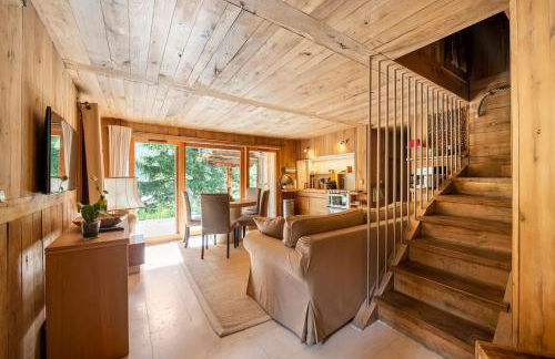 Chalet Ananda avec Sauna, Baignoire Balnéo et Terrasse - Photo 2