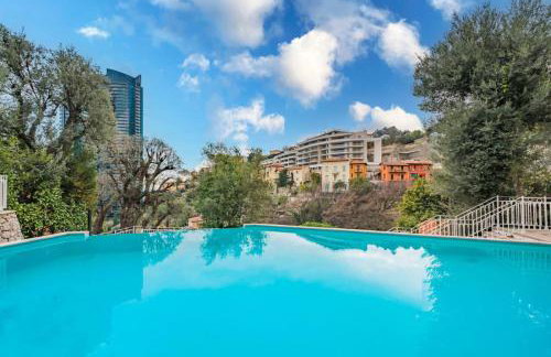Monte Carlo Monaco Border, Swimming Pool, Parking, See View, Terrace - Foto 16