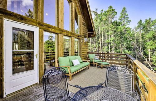 Secluded Fairplay Home with Hot Tub and Mountain Views - Foto 8
