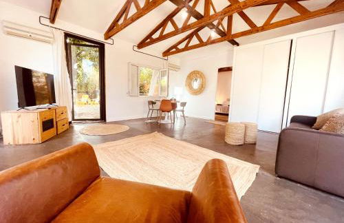 Le patio, jardin privatif, tennis - Photo 8