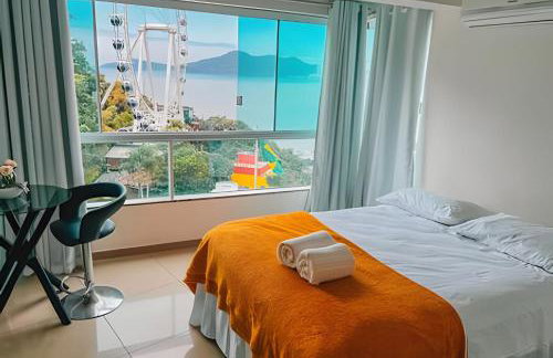 Loft vista panorâmica da Roda gigante e orla de BC - Foto 65