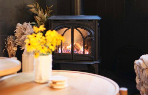 Red A Frame Shenandoah Escape Fire Pit BBQ - Foto 24