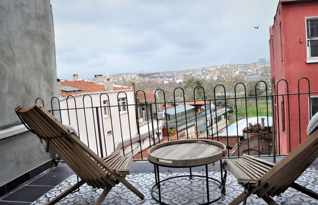 Rooftop Balat Rooms & Apartments Turkuaz Olive - Foto 14
