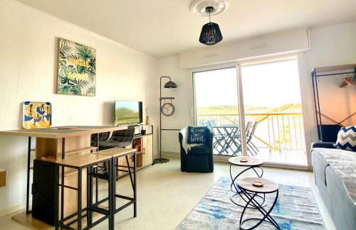 Studio DUNES de NALA avec balcon vue Dunes et latérale Mer pour 4 pers 100m plage wifi ménage compris - Foto 3