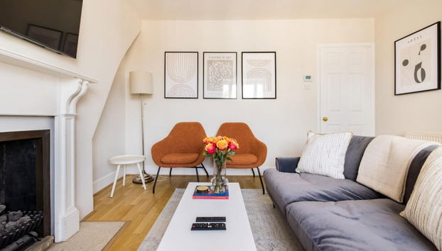 The London Crib - Relaxing 1bdr Flat With Terrace - Foto 2, Habitación