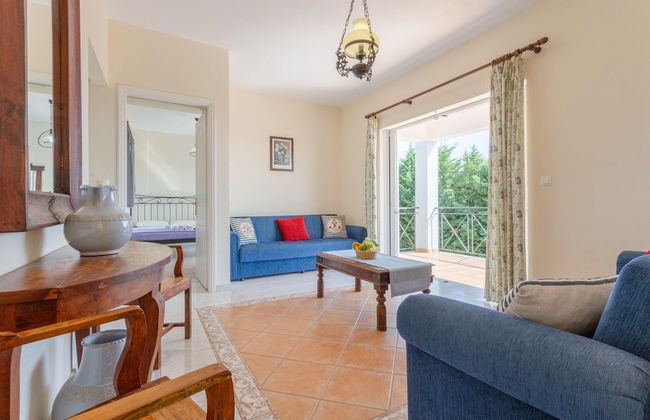 Skala Villa Blue Large Private Pool Walk to Beach Sea Views A C Wifi - 2824 - Foto 20