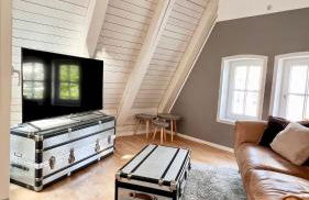 Gemütliche Maisonettewohnung mit Dachterrasse am Schloß - Photo 9