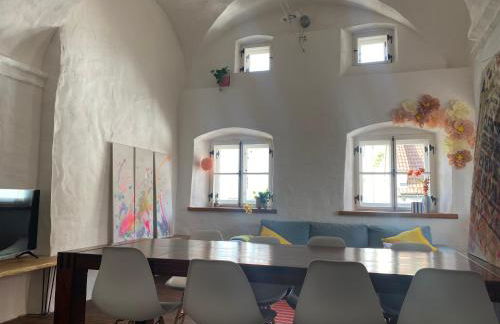 Glockenturm der Schlosskapelle von 1600 - Renaissance trifft auf die Gegenwart und beschert einen kunterbunten Urlaub für die ganze Familie mitten im Bayerischen Wald - Foto 5