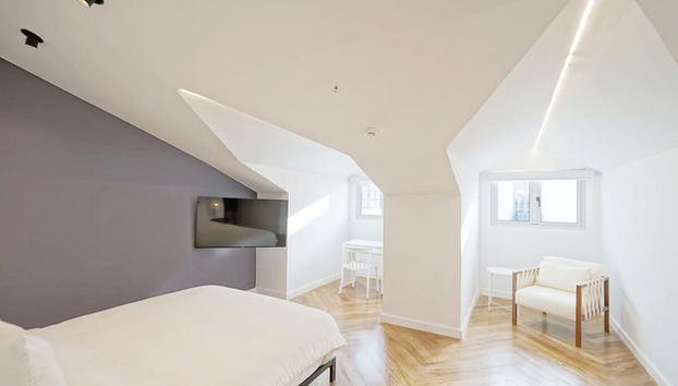 w Cool 1BR With Private Terrace in Plaza Herrera - Foto 2, Habitación