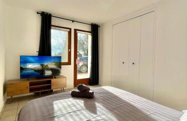 Maison La Clairière - Jardin et parking - 10 pers - 4 chambres - 15 min de Lyon - Foto 39