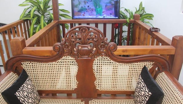 Zona de estar del vestíbulo