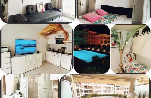 T1 idéal 4 pers piscine & garage sécurisé et calme - Photo 4