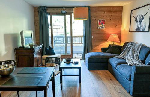 Appartement cosy 2 ch, 7 pers, pied de pistes, parking, wifi - FR-1-356-505 - Photo 1