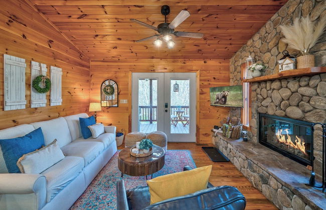 Misty Creek Cabin Private 3 BDR w/ Game Room! - Foto 19