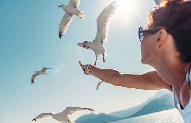 Balade en bateau pirate sur le lagon bleu de Chalcidique - Photo 4