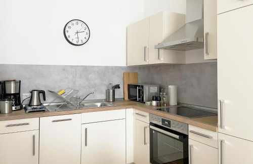 Moderne Apartments im Herzen der Stadt I private Tiefgarage mit Ladesäulen I home2share - Foto 5