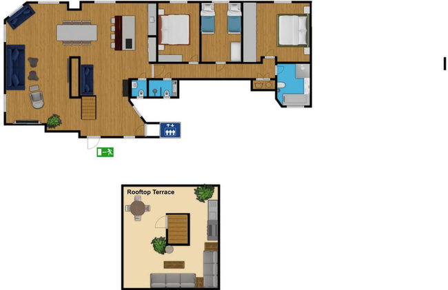 Central Penthouse With Private Rooftop Terrace - Foto 16