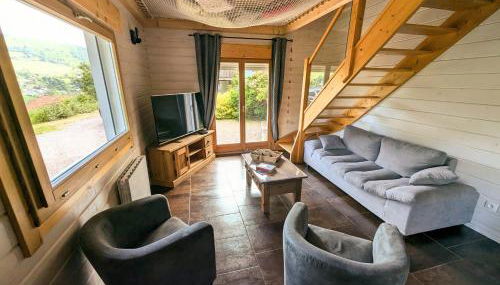 Chalet Sauna jacuzzi 6 personnes - Photo 2
