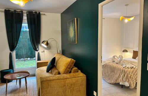Emerald Chic - Terrace Fiber & Parking - 4 Guests - AC - Foto 15