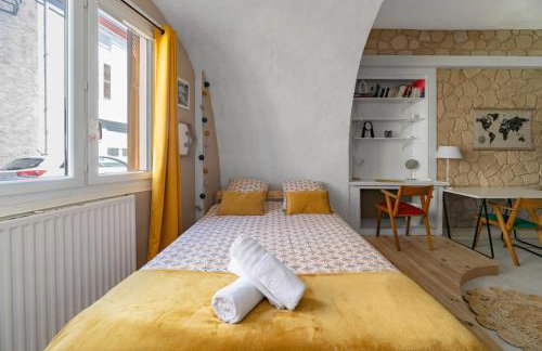 Grande Maison Cusset - Maison de ville et Studio - Foto 19