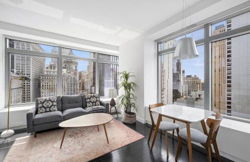 Financial District 1br w WD gym elevator NYC-1361 - Foto 1