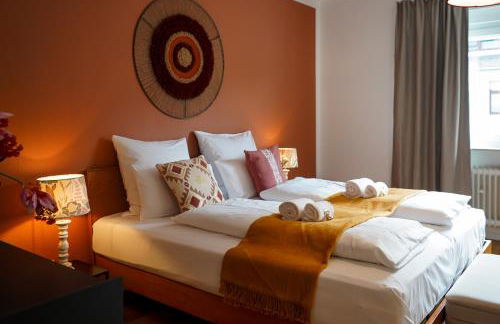 7Seas Ctiy-Apartment Saarbrücken l NETFLIX l Balkon l 24-7 Check-In - Foto 3