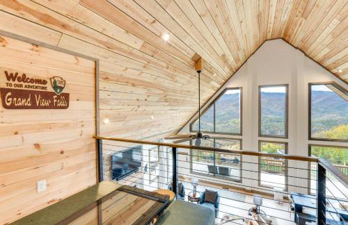 Nantahala Forest Cabin with Fire Pits and Hot Tub! - Foto 16