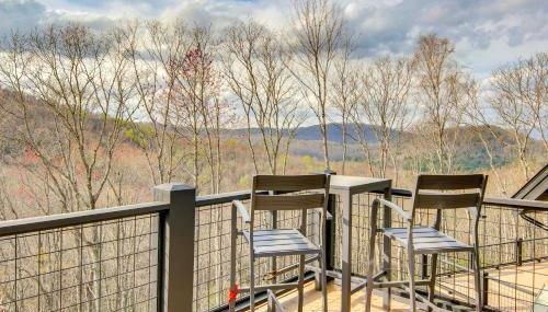 Modern Mtn Retreat with Deck and Views in Glenville! - Foto 3