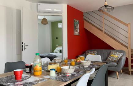 LE COMMODORE Maison avec piscine/parking/wifi/plages 5kms - Foto 6