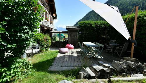 Le Vallorcin, chalet le Sizeray vallée de Chamonix & Mont Blanc - by ImmoConciergerie - Foto 4, Garden