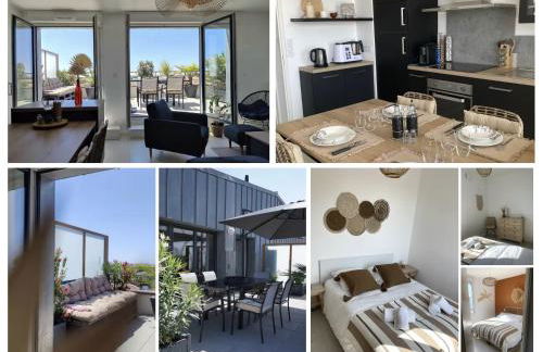 Appartement cosy 2 ch avec toit terrasse & parking - Lumineux et calme - Foto 2