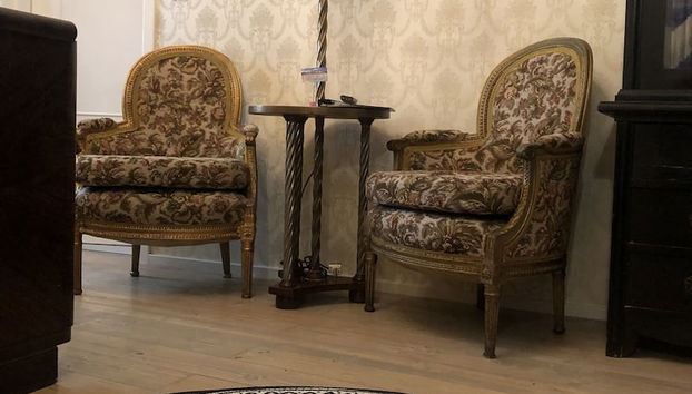 Sala de estar do lobby