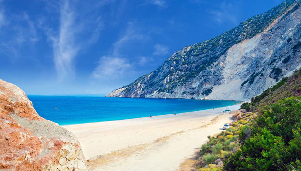 Magnifique plage de Myrtos