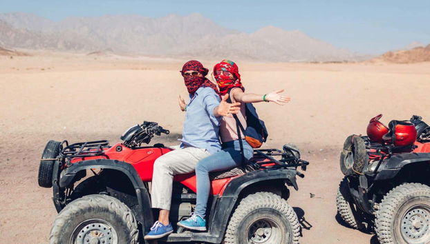 Recorreréis el desierto a bordo de los quads