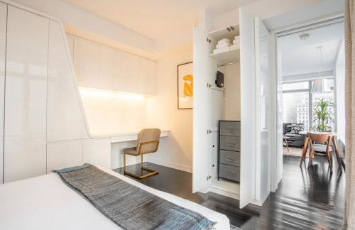 Financial District 1br w WD gym elevator NYC-1361 - Foto 13