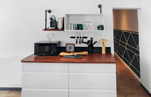 Maison plein pied Béthune avec place de parking, jardin clos et terrasse exterieure, quartier calme proche centre proche gare, capacité 4 personnes - Foto 7