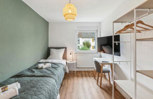 Modernes 6-Betten-Apartment mit Balkon und Parkplatz - zentrale Lage - Foto 31