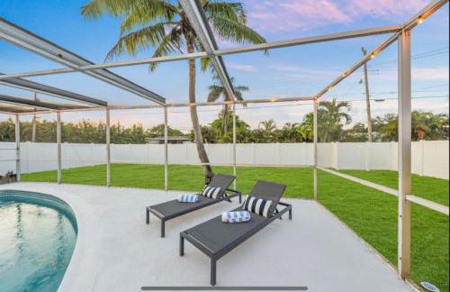 SUN VILLA Heated Pool Near Hard Rock & Beach - Foto 7