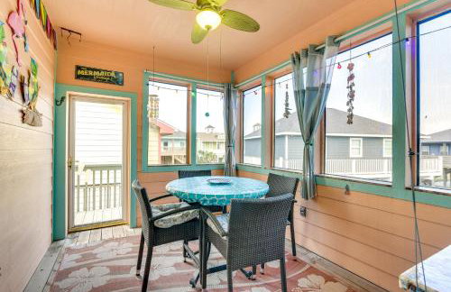 Ocean-View Balcony! Coastal Haven in Crystal Beach - Foto 20