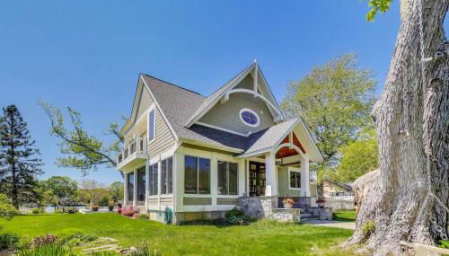 Chesapeake Paradise House - Waterfront Vacation Rental Home on the Maryland Chesapeake Bay - Foto 3, Garden, Garden view