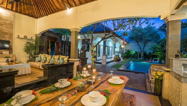 Zona de estar del vestíbulo