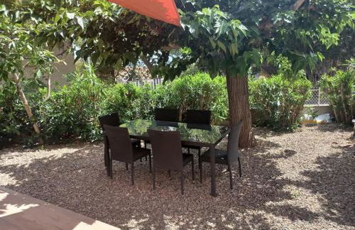 Villa 8 pers, 4 ch, jardin, clim 200m de la plage - Foto 12