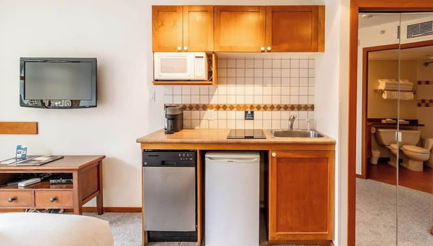 Mountain View Studio in Whistler Village - Unit 414 - Foto 3, Habitación