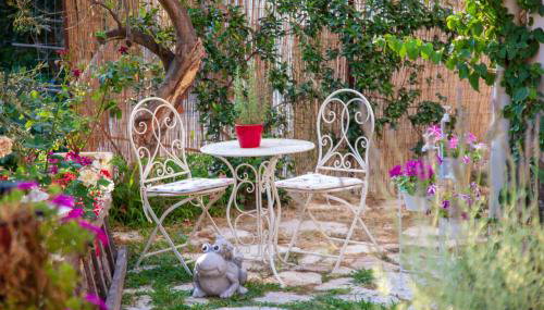 Lorantina Luxury Sea View House with Starlink WiFi near Barbati & Ipsos - Foto 2, Garden, Garden view