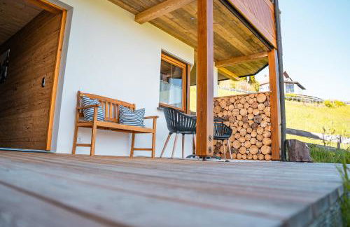 Luxus Chalet im Allgäu - Zirbenholz Schlafzimmer - Terrasse mit Bergblick - Infrarotkabine - Photo 41